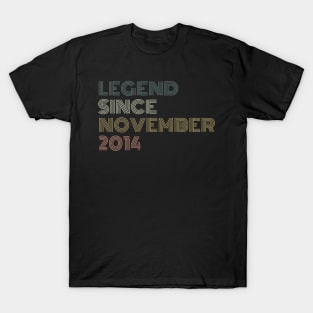 Legend Since November 2014 T-Shirt